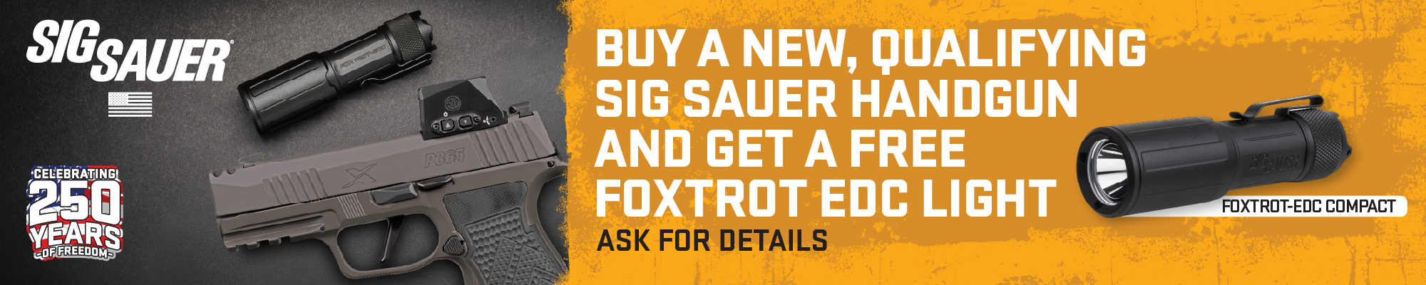 SIG SAUER Foxtrot EDC Light Promo